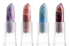 Colorfully Marbled Lipsticks