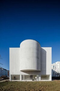 White-Concrete Church Designs Image 3