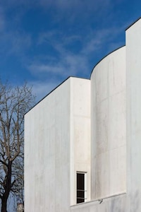 White-Concrete Church Designs Image 4