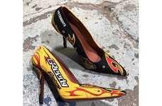 Motorsport-Inspired Stilettos