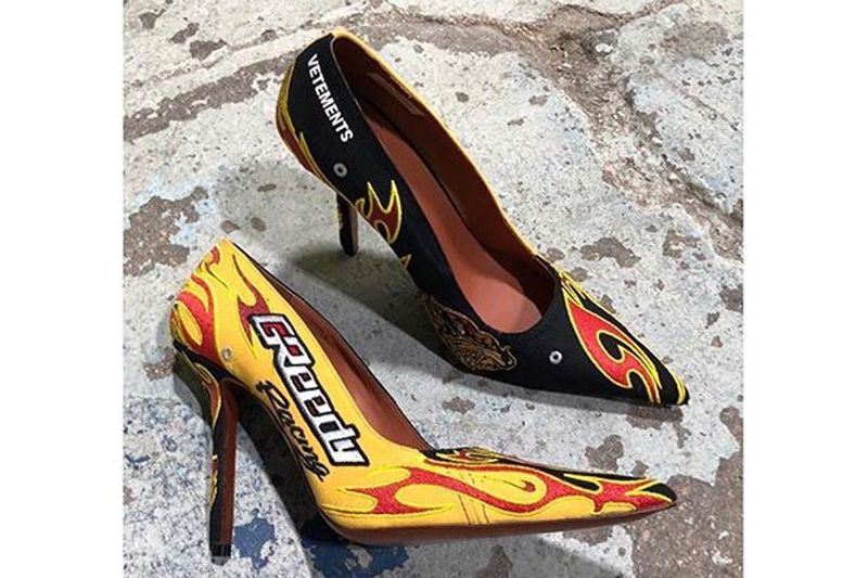 Motorsport-Inspired Stilettos