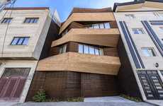 Fanned Building Facades
