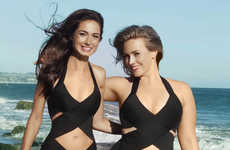 Stylish Velvet Swimsuits