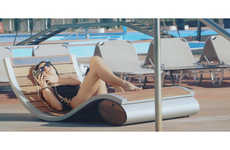 Solar-Powered Sun Loungers