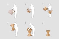 Prismatic Cardboard Furniture Image 6