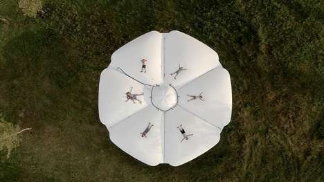 Inflatable Flower Pavilions