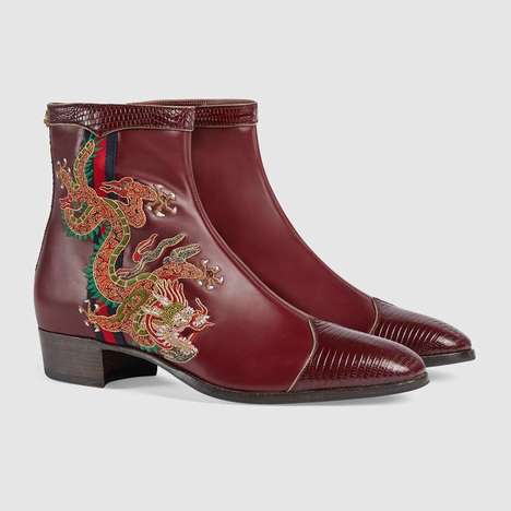 Mythology-Inspired Luxurious Footwear