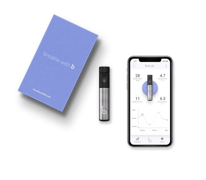 Stress-Lowering Breathing Devices
