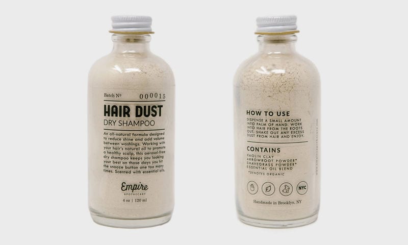 Naturally Scented Dry Shampoos
