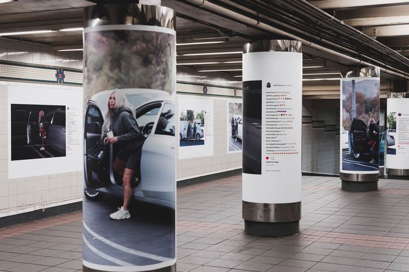 Faux Paparazzi-Inspired Subway Ads