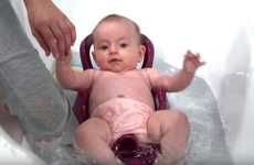 Convenient Baby-Bathing Seats