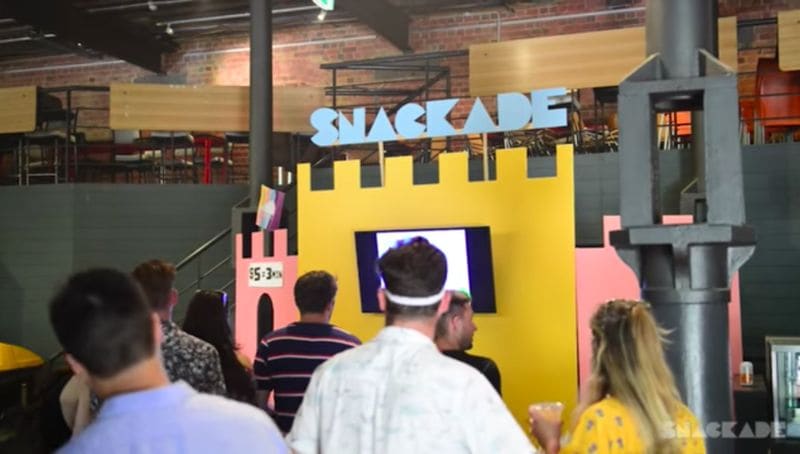 Snack-Dispensing Arcade Machines