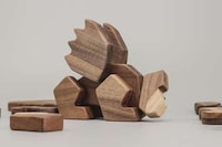 Modular Wooden Animals Image 6