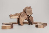 Modular Wooden Animals Image 8