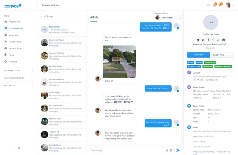 Real Estate CRM Chatbots