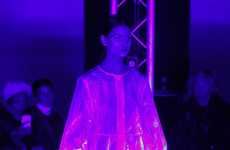 Fashionable Holographic Coats