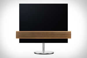 Wood-Accented TV Sets