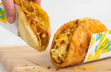 Crispy Cheese Breakfast Sandwiches