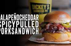 Fiery BBQ Meat Sandwiches