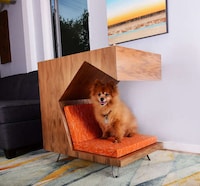 Wooden Contemporary Dog Houses Image 2