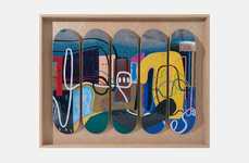 Abstract-Motif Skate Decks