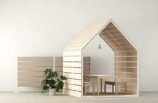 Winter Scenery-Inspired Pavilions