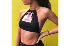 Jewelry-Integrated Streetwear Tops