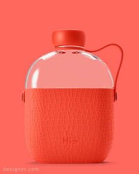 Flask-Shaped Water Bottles Image 4