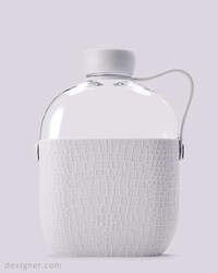 Flask-Shaped Water Bottles Image 5