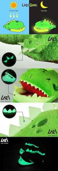 Luminous Dinosaur Slippers Image 6