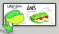 Luminous Dinosaur Slippers Image 7
