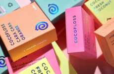 Technicolored Dental Floss Packaging