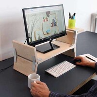 Handcrafted Desktop Technology Furniture Image 2