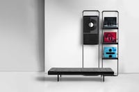 Leaning Vertical Record Players Image 6
