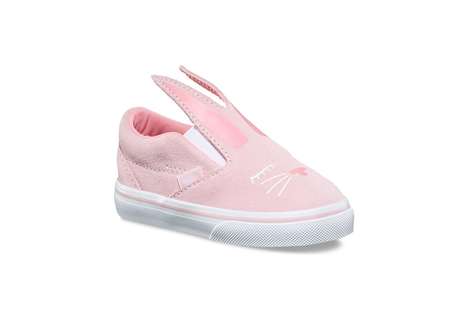 Bunny-Shaped Slip-Ons