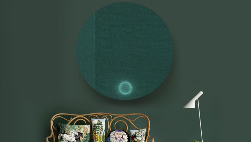Gesture-Controlled Round Speakers