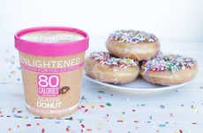 Donut-Infused Ice Creams