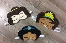 Princess-Themed Sleeping Masks