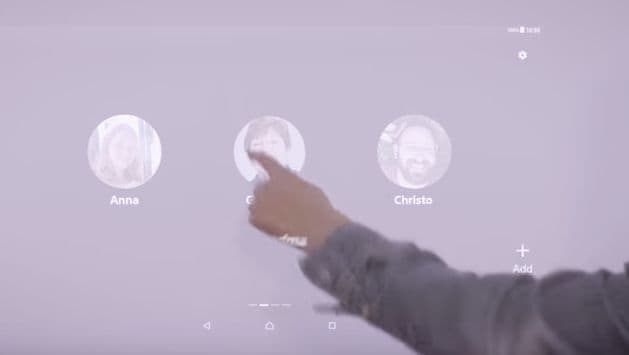 Gesture-Controlled Projectors