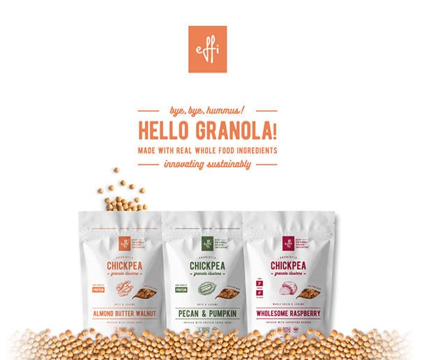 Legume-Based Granolas