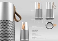 High-End Cylindrical Speakers Image 8
