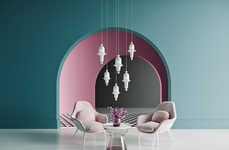 Bell-Shaped Glass Light Fixtures