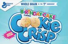 Birthday Cake Breakfast Cereals