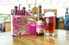 Vinyl-Inspired Pink Beers
