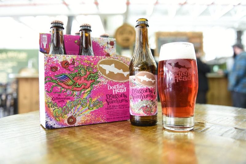 Vinyl-Inspired Pink Beers