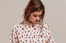 Cherry-Covered Athletic Wear