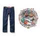 Artful Adventure Denim Pants Image 4