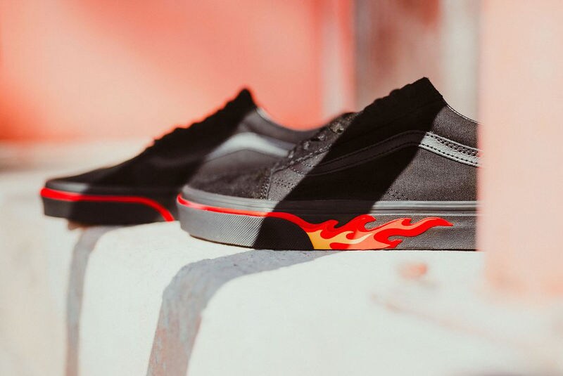 All-Black Fire Sneakers