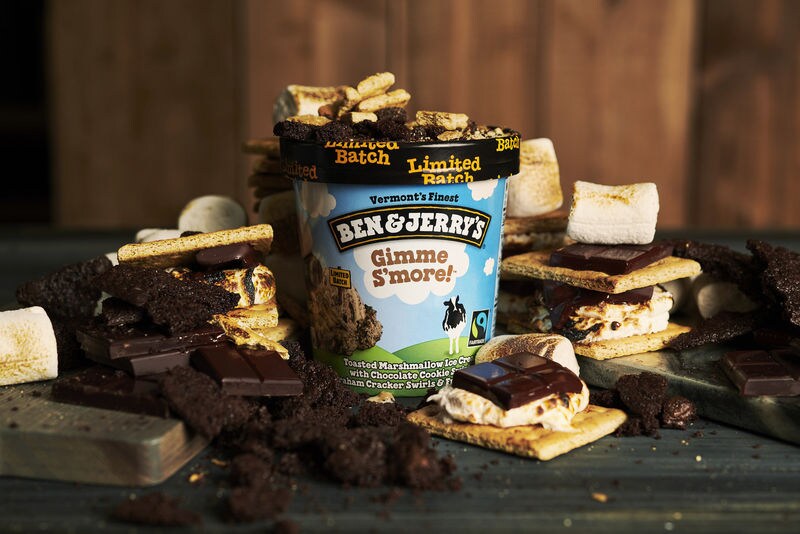 Gooey Marshmallow Ice Creams