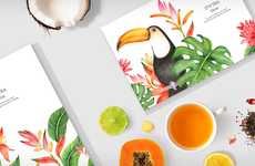 Tropical Tea Branding